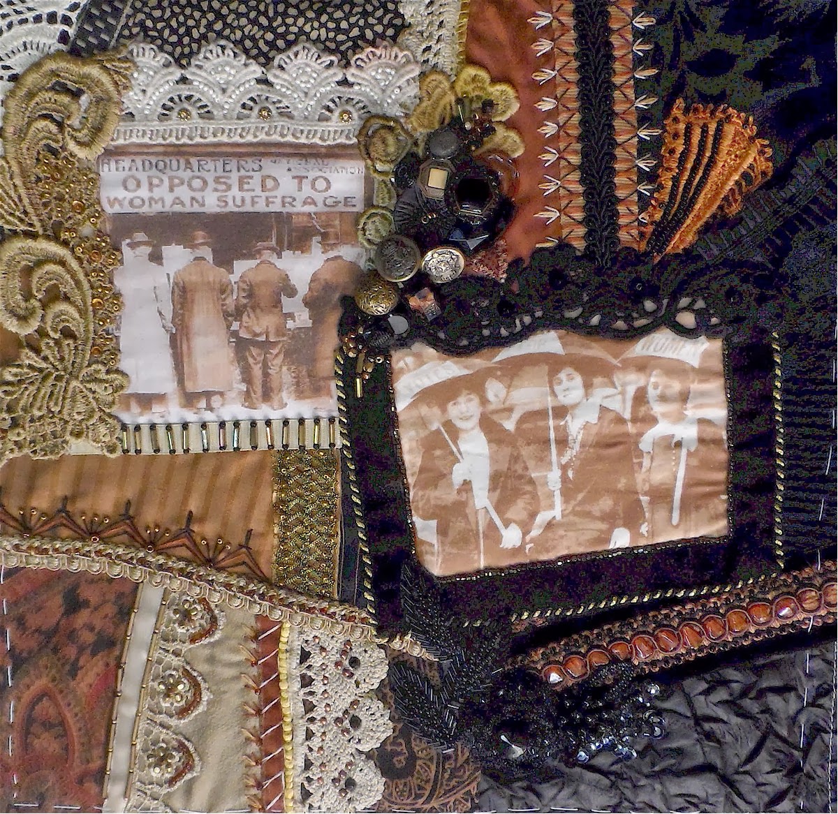 Gerry Kreuger Suffrage Quilt, 2013